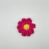 Crochet Flower Pink Crochet flower, DIY pattern